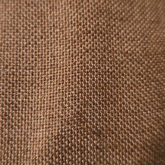 VTG Colin Stuart Brown Canvas Lace Up Boots Leather Sole Chile Sz 8 - Picture 16 of 16